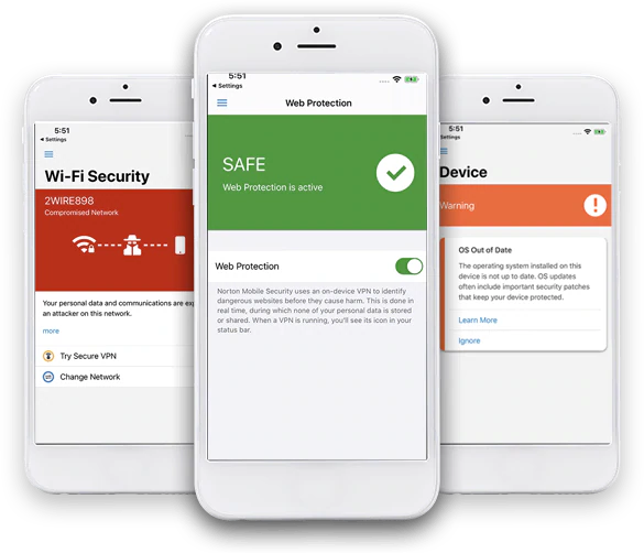 does norton mobile security work on iphone